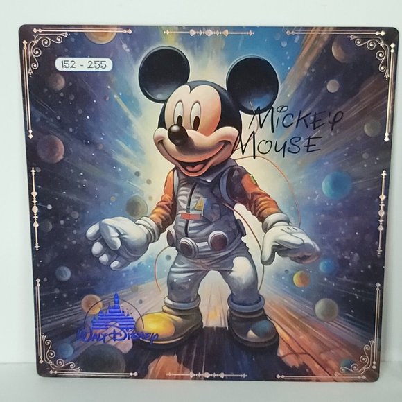 Mickey Mouse Disney 100th Limited Edition Art Card Print Big One 152/255
